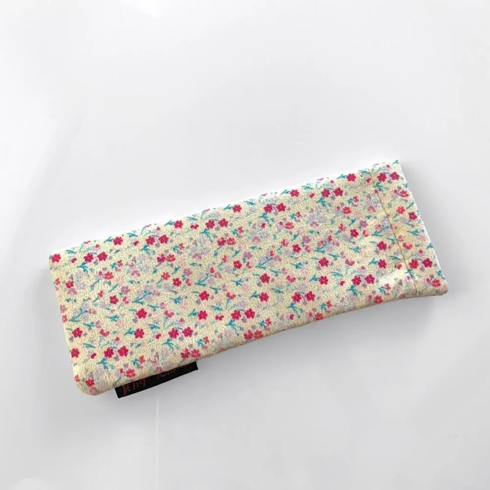 Betsey Johnson Floral Eyeglass Pouch